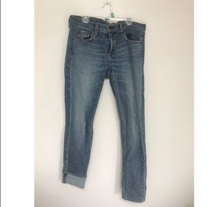 J. Crew Toothpick Ankle Jeans